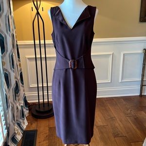 David Meister V-neck Dress